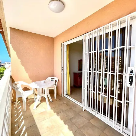 Apartamento Estudio con Wifi, piscina climatizada, playa en Tenerife Sur